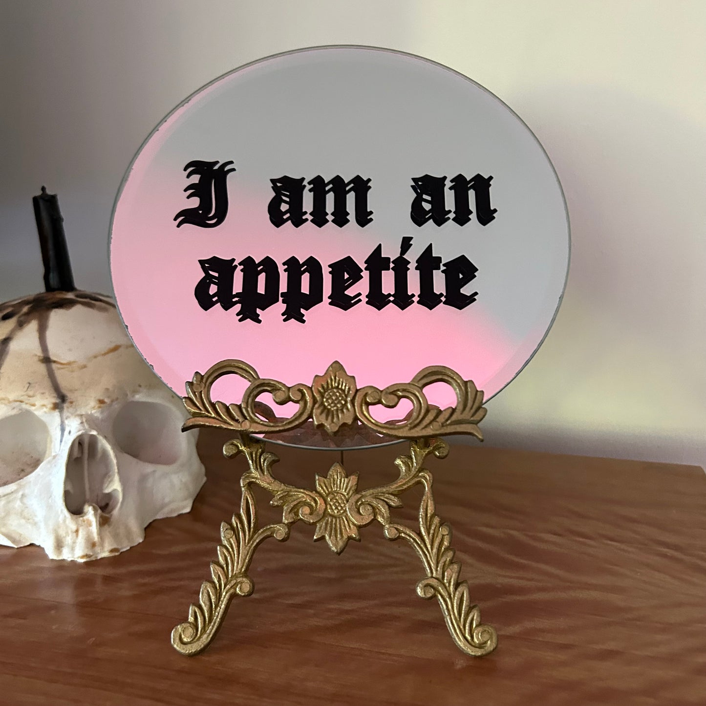 I Am An Appetite - Mirrored Tray