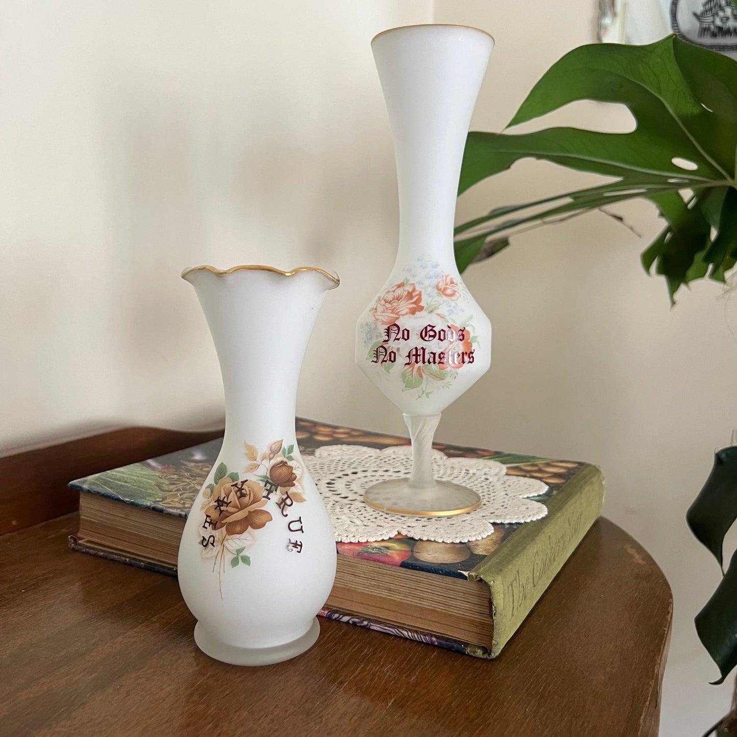 Stay True Vintage Floral Vase