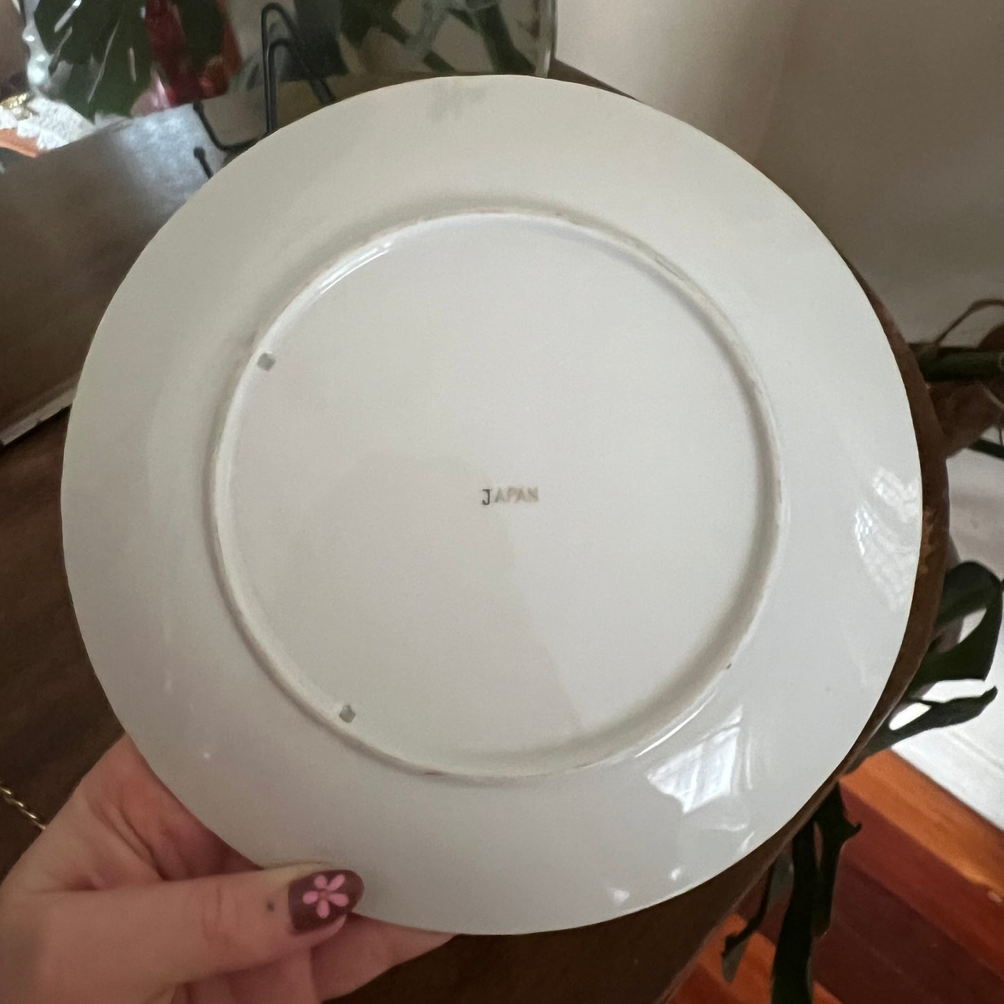 Home Is Where The Vintage Is - Vintage Ornate Plate