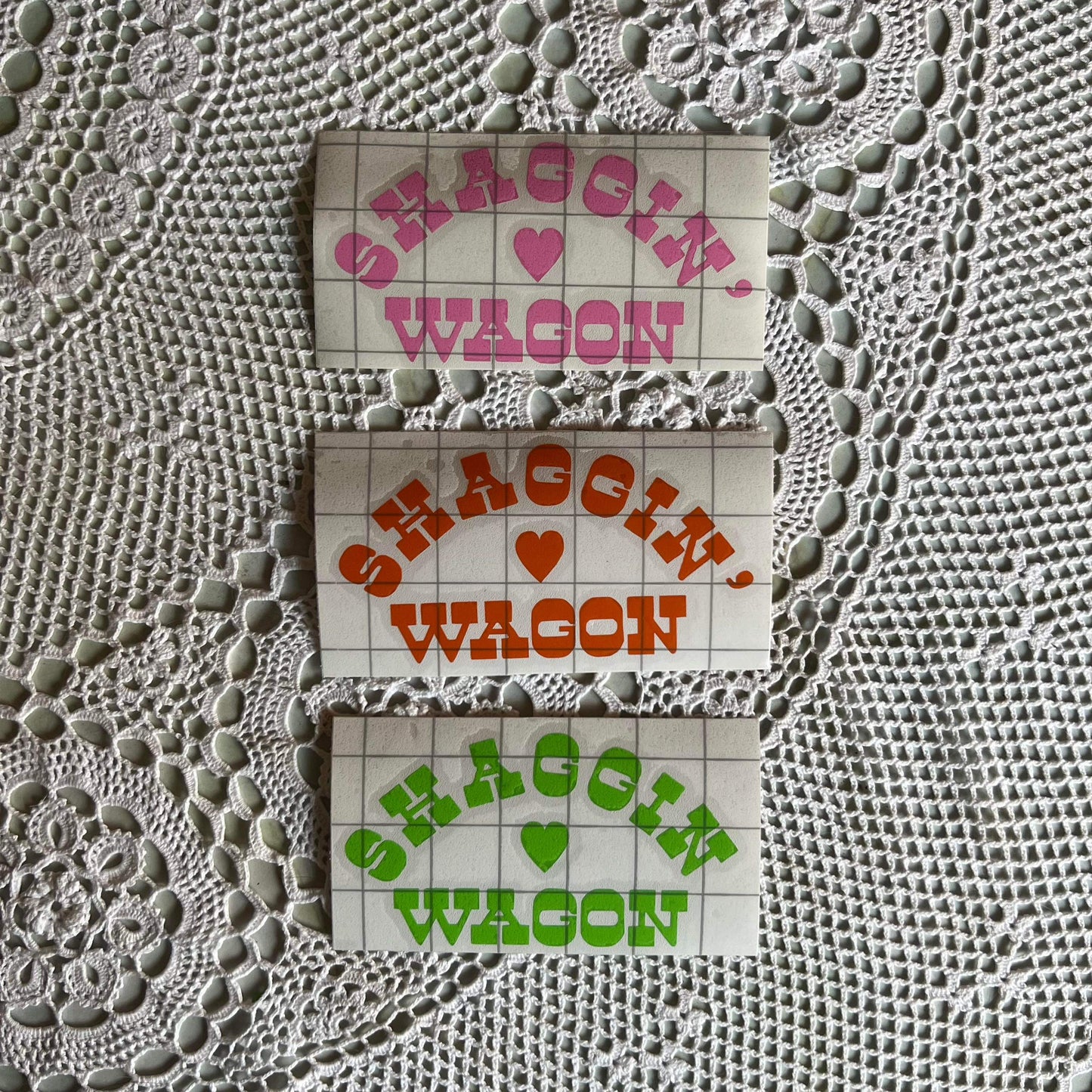 Shaggin Wagon - Permanent Decal