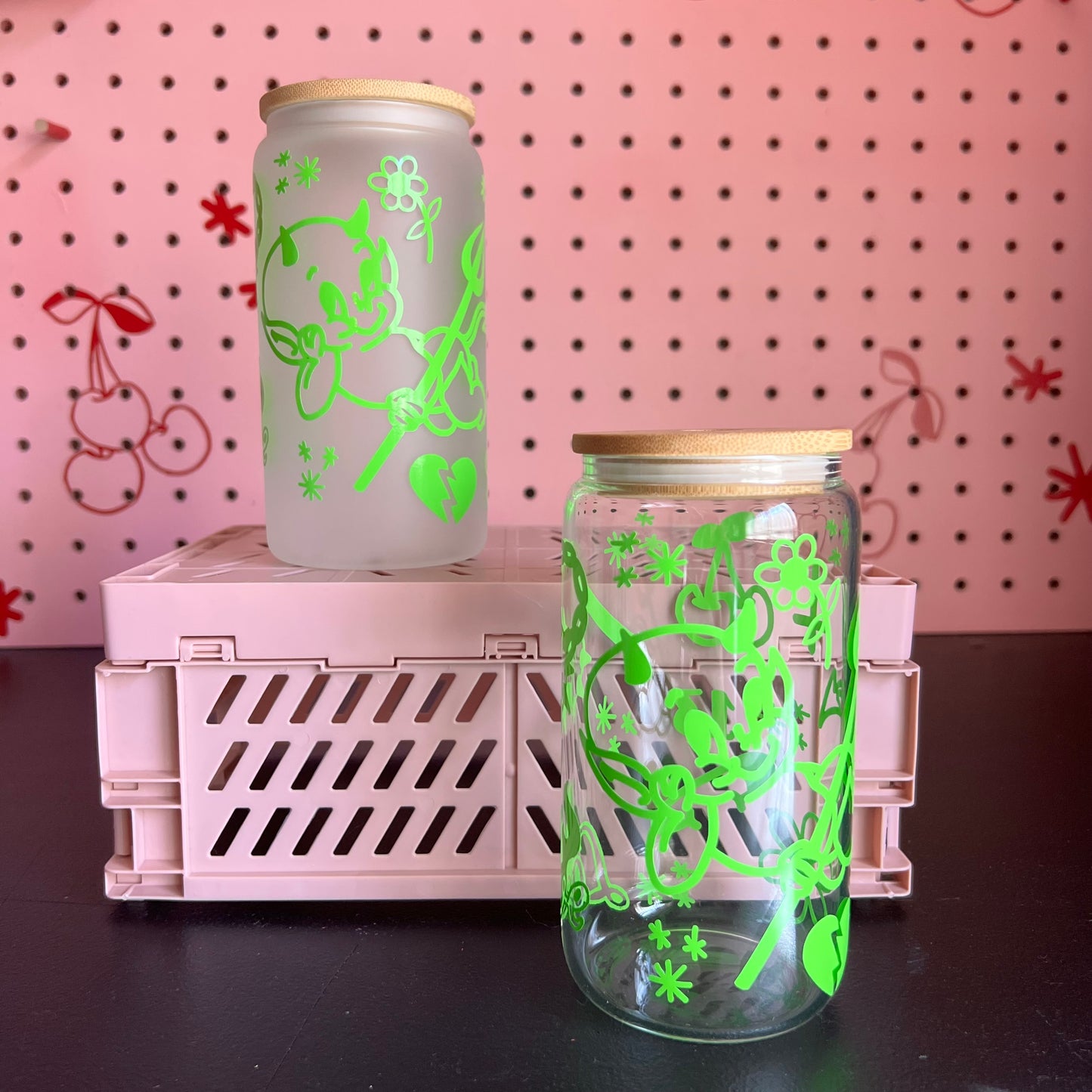 Lil Devil Drinking Tumbler - Green