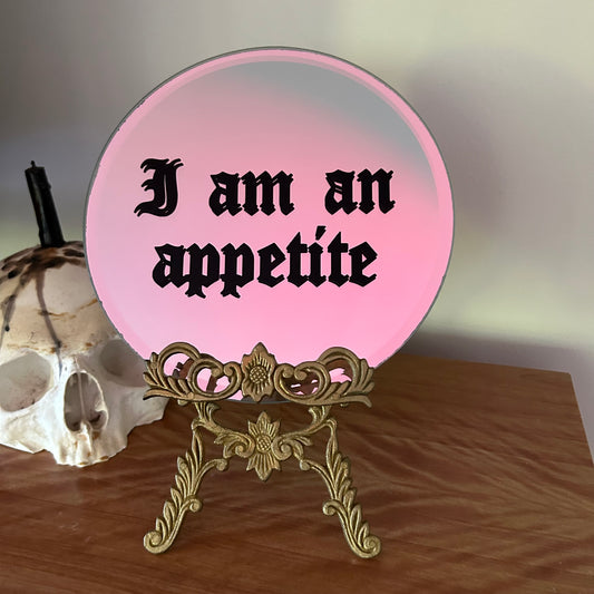 I Am An Appetite - Mirrored Tray