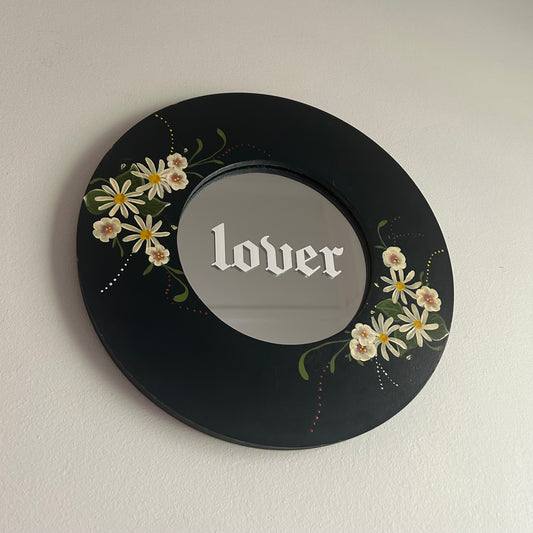 Lover - Lil’ Hand Painted Mirror