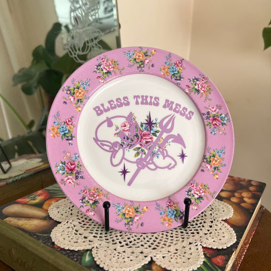 Bless This Mess -  Decorative Plate