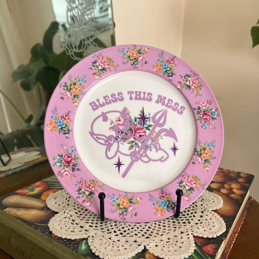 Bless This Mess - Decorative Plate