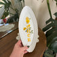 Sinner - Vintage Floral Decorative Plate