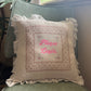 Please Leave Vintage Cushion