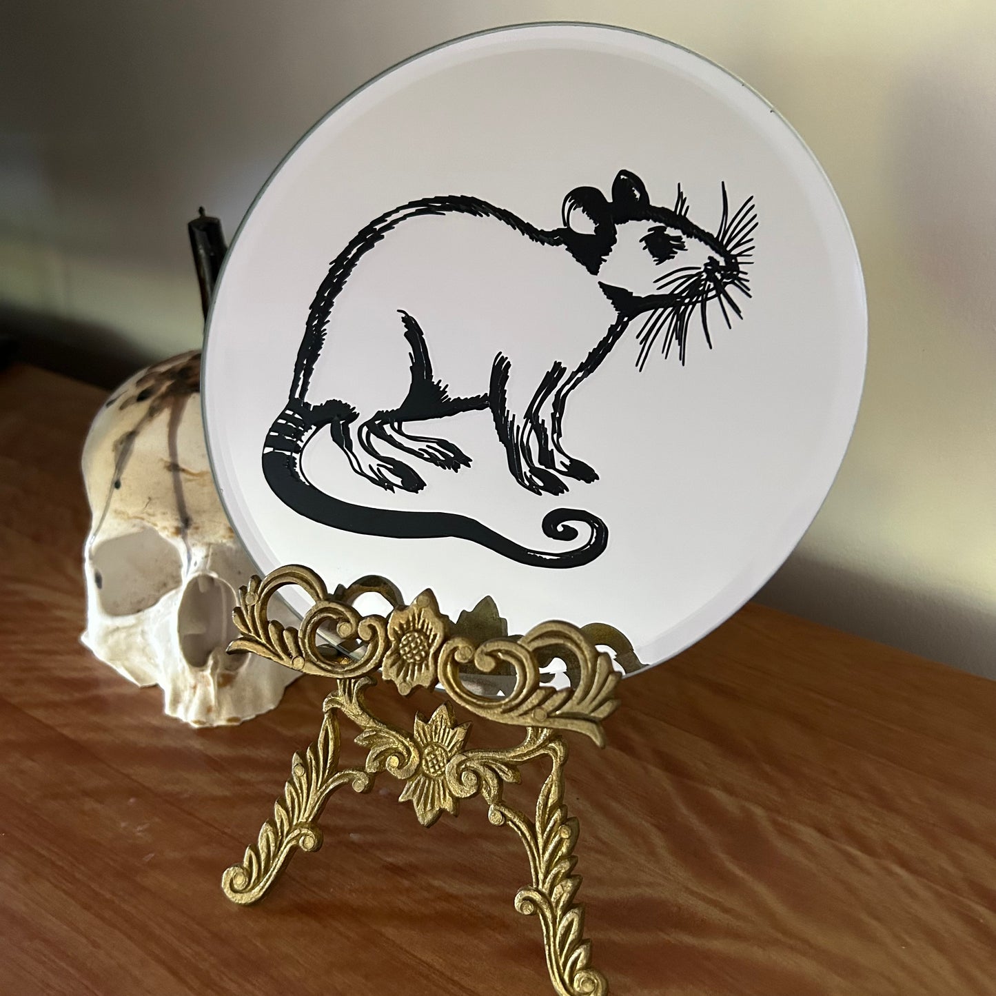 Plague Rat - Mirrored Tray