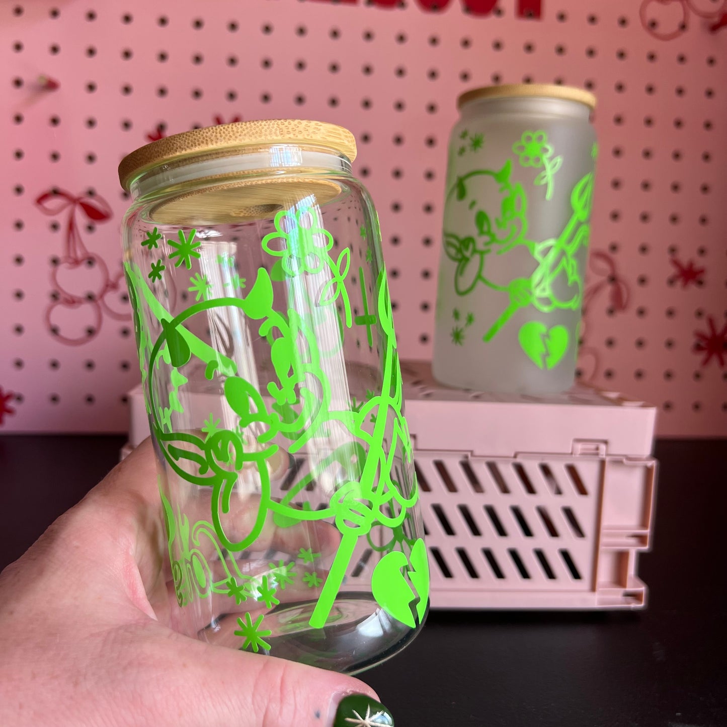 Lil Devil Drinking Tumbler - Green