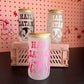 Hail Satan Drinking Tumblers - Black / Pink / White