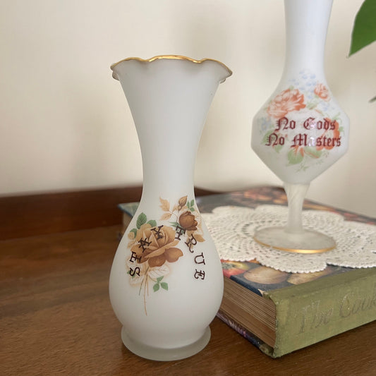 Stay True Vintage Floral Vase