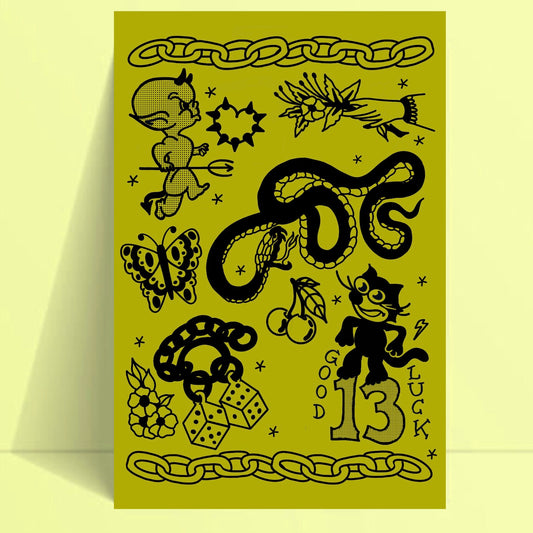 Flossy Flash 6" x 4" Print