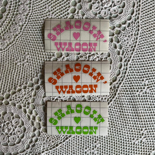 Shaggin Wagon - Permanent Decal